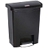 Plastový odpadkový koš Slim Jim Step On Front Step 30 l černý