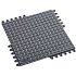 Zátěžová podlaha De-Flex, 450 x 450 x19 mm, antistatiská ESD, černá, balení 1 ks