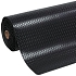 Protiúnavová průmyslová rohož Cushion Trax s diamantovým povrchem, černá, 122 x 100 cm