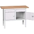 Dílenský stůl Bott Verso, výškově nastavitelný, 83-93 x 125 x 60 cm, multiplex, 2 zásuvky, 2 skříňky, šedá-šedá