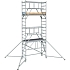 Pojízdné hliníkové lešení Zarges PaxTower S-PLUS 1T, vel. 4