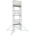 Pojízdné hliníkové lešení Zarges PaxTower S-PLUS 1T, vel. 6