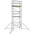 Pojízdné hliníkové lešení Zarges PaxTower 1T, vel. 5