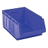 Plastový box 25 x 36,3 x 58 cm, modrý  Manutan Expert 