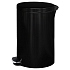 Kovový odpadkový koš Basic, objem 20 l, černý