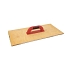 TOPTRADE hladítko, brusné s kamínky, s papírem, na překližce, PROFESSIONAL, 553 x 278mm,zrnitost 16