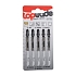 TOPTRADE list pilový, pro přímočarou pilu, T101D, 100 mm, dřevo, balení 5 ks