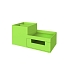 Organizér plastový DELI, zelený