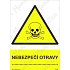 Nebezpečí otravy, samolepka 210 x 297 x 0,1 mm A4