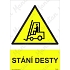 Stání desty, plast 210 x 297 x 0,5 mm A4
