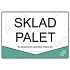 Sklad palet, plast 297 x 210 x 0,5 mm A4