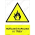 Hořlavá kapalina IV. třídy, plast 210 x 297 x 0,5 mm A4