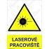 Laserové pracoviště, samolepka 210 x 297 x 0,1 mm A4