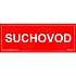 Suchovod, plast 150 x 50 x 0,5 mm