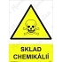 Sklad chemikálií, plast 148 x 210 x 0,5 mm A5