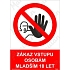 Zákaz vstupu osobám mladším 18 let, samolepka 148 x 210 x 0,1 mm A5