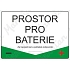 Prostor pro baterie, samolepka 297 x 210 x 0,1 mm A4