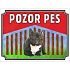 Pozor pes - Francouzský buldoček, plast 210 x 148 x 0,5 mm A5