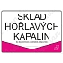 Sklad hořlavých kapalin, plast 297 x 210 x 0,5 mm A4