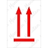 Touto stranou nahoru, samolepka 74 x 105 x 0,1 mm
