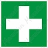 První pomoc, samolepka 200 x 200 x 0,4 mm, fotoluminiscenční