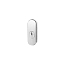 Bezpečnostní hliníková rozeta R103, ZA, stříbrný elox