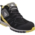 Vysoké semišové boty S3 HRO SRC Black/yellow - T47