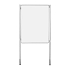 Bílý oboustranný magnetický paraván ekoTAB 100 x 150 cm, elox