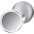Zrcátko se senzorem Compact – stříbrné, průměr 10 cm