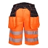 Reflexní kraťasy PW3 Hi-Vis Holster, oranžová/černá, vel. 36