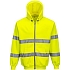 Reflexní mikina Hi-Vis na zip s kapucí, žlutá, vel. 3XL