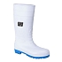 Holínky Total Safety Wellington S5, bílá, vel. 36