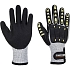 Zateplená rukavice Anti Impact Cut Resistant, šedá/černá, vel. L