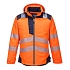 Reflexní nepromokavá bunda PW3 Hi-Vis, modrá/oranžová, vel. 4XL