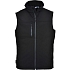 Softshelová vesta (3L), černá, vel. S