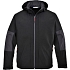 Softshelová bunda s kapucí (3L), černá, vel. XXL