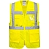 Reflexní vesta Executive Orion LED Hi-Vis, žlutá, vel. M