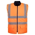 Reflexní oboustranná vesta Hi-Vis, oranžová, vel. 5XL