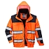 Reflexní nepromokavá bunda Bomber Classic Hi-Vis, oranžová/černá, vel. 4XL