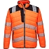 Reflexní zateplená bunda PW3 Hi-Vis Baffle, oranžová/černá, vel. 4XL