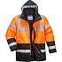 Reflexní nepromokavá bunda Orange Traffic Hi-Vis, oranžová/černá, vel. XL