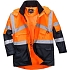 Reflexní nepromokavá bunda Unit Pro Hi-Vis, oranžová/modrá, vel. L