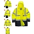 Reflexní nepromokavá bunda Essential Hi-Vis 5v1, žlutá/modrá, vel. 4XL