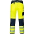 Reflexní kalhoty PW3 Hi-Vis, modré/žluté, vel. 48