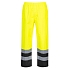 Reflexní kalhoty Duo Hi-Vis, černé/žluté, vel. 4XL