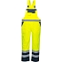 Reflexní kalhoty Water Hi-Vis s laclem, modré/žluté, vel. S