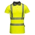 Dámská reflexní polokošile s krátkým rukávem Pro Hi-Vis, žlutá, vel. S