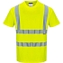 Reflexní tričko s krátkým rukávem Comfort plus Hi-Vis, žluté, vel. 3XL