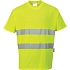 Reflexní tričko s krátkým rukávem Comfort Hi-Vis, žluté, vel. S
