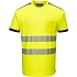Reflexní tričko s krátkým rukávem PW3 Hi-Vis, žluté/modré, vel. 3XL